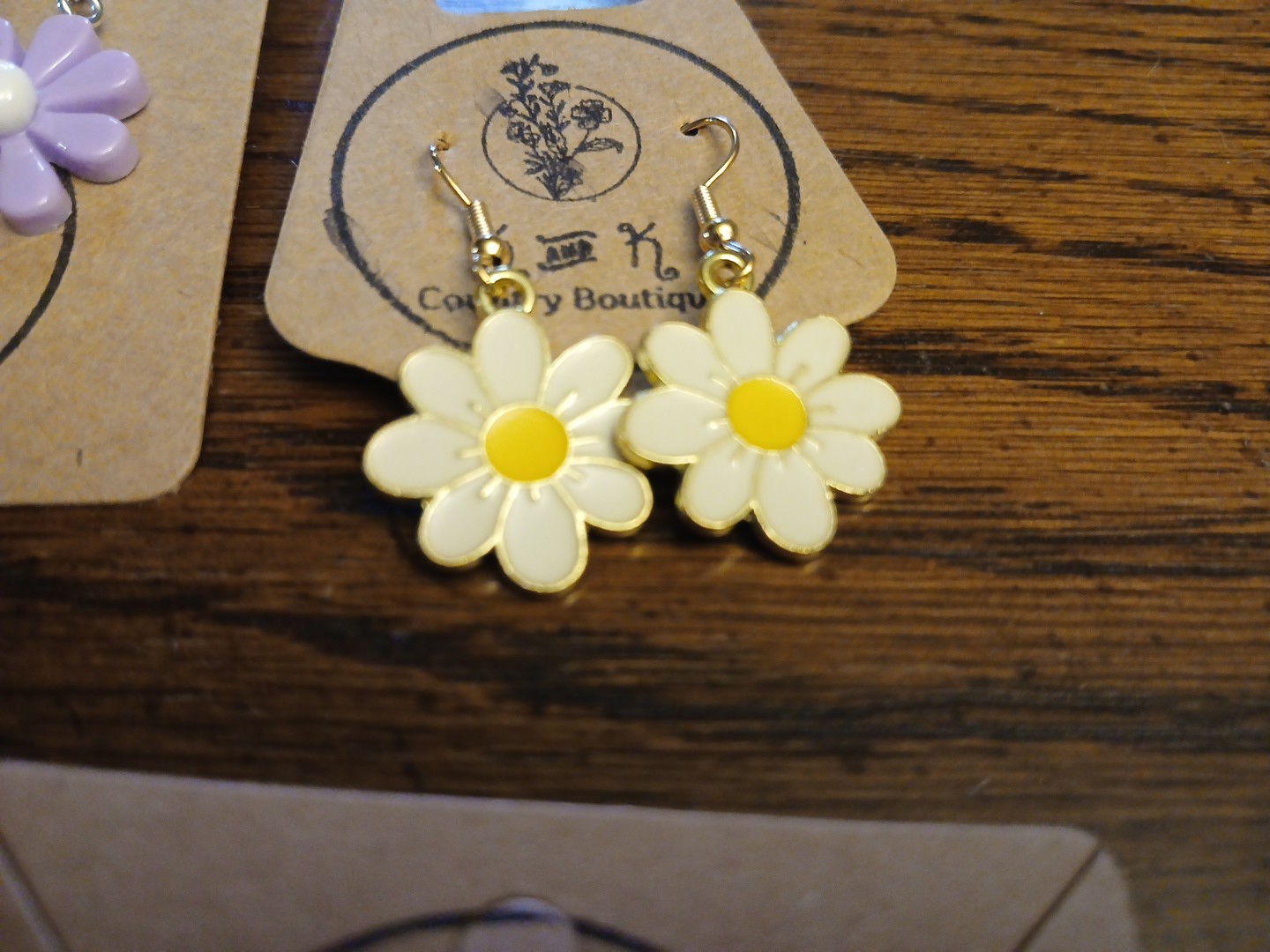 New 8 Pair Various Cute Flower Earrings For Kids Teens Young Adults