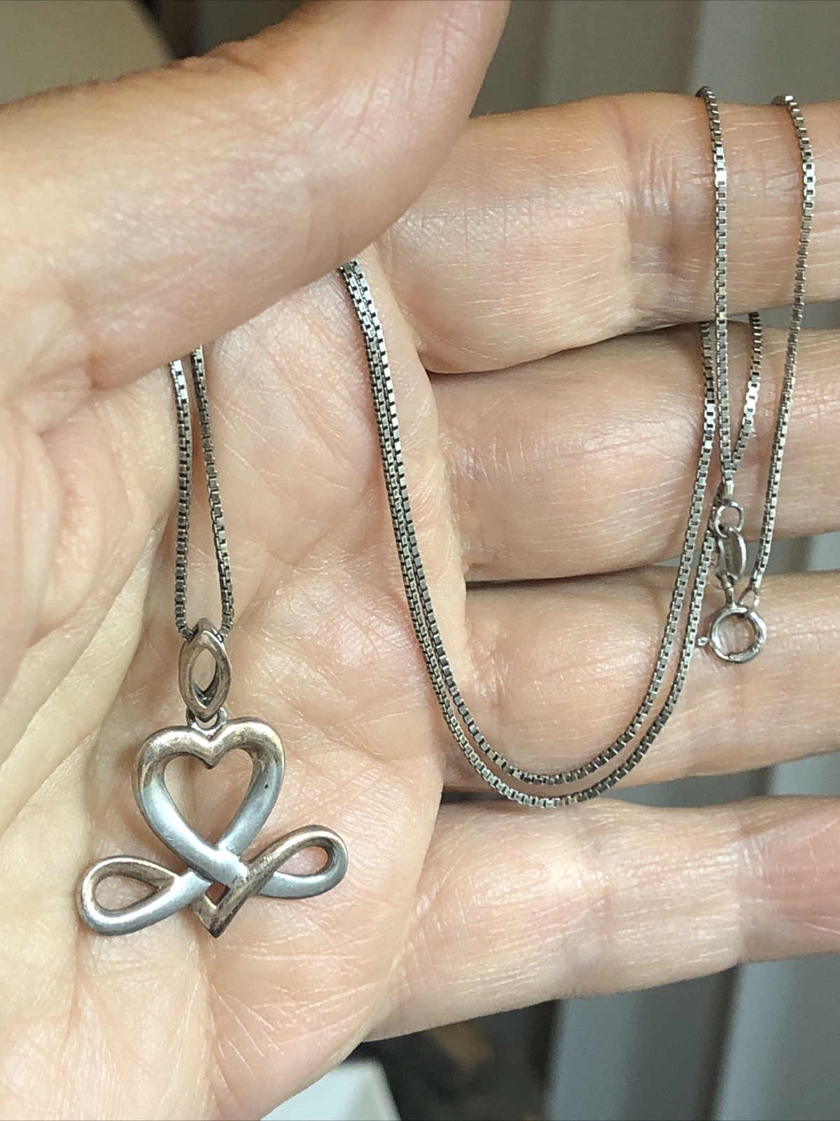 4. Vintage 925 Sterling Silver Mixed materials Chain Necklaces Lot of 8, 37g