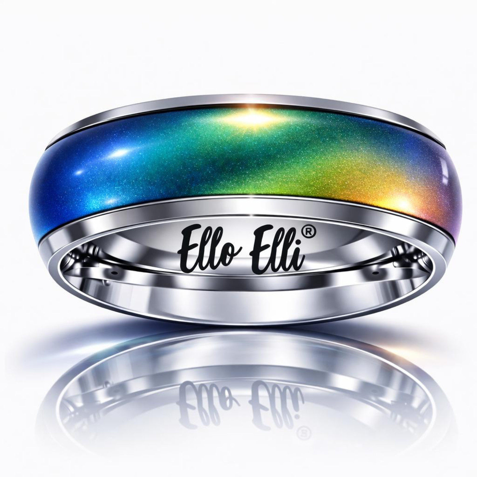 Mood Ring Band Stainless-Steel by Ello Elli™ (Free Shipping!)