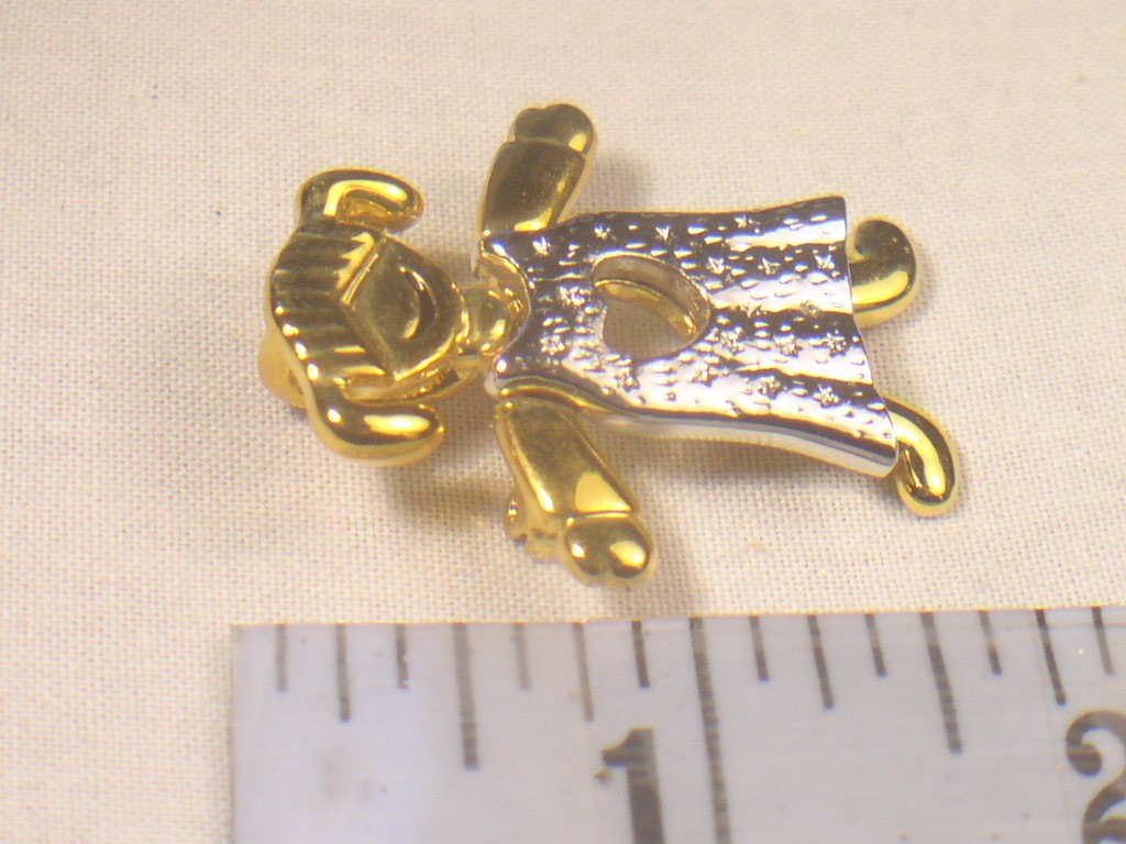 5…..Pc’s…LOT WHOLESALE BROOCHES SLIDER DESIGNER LADY VINTAGE 3207-32