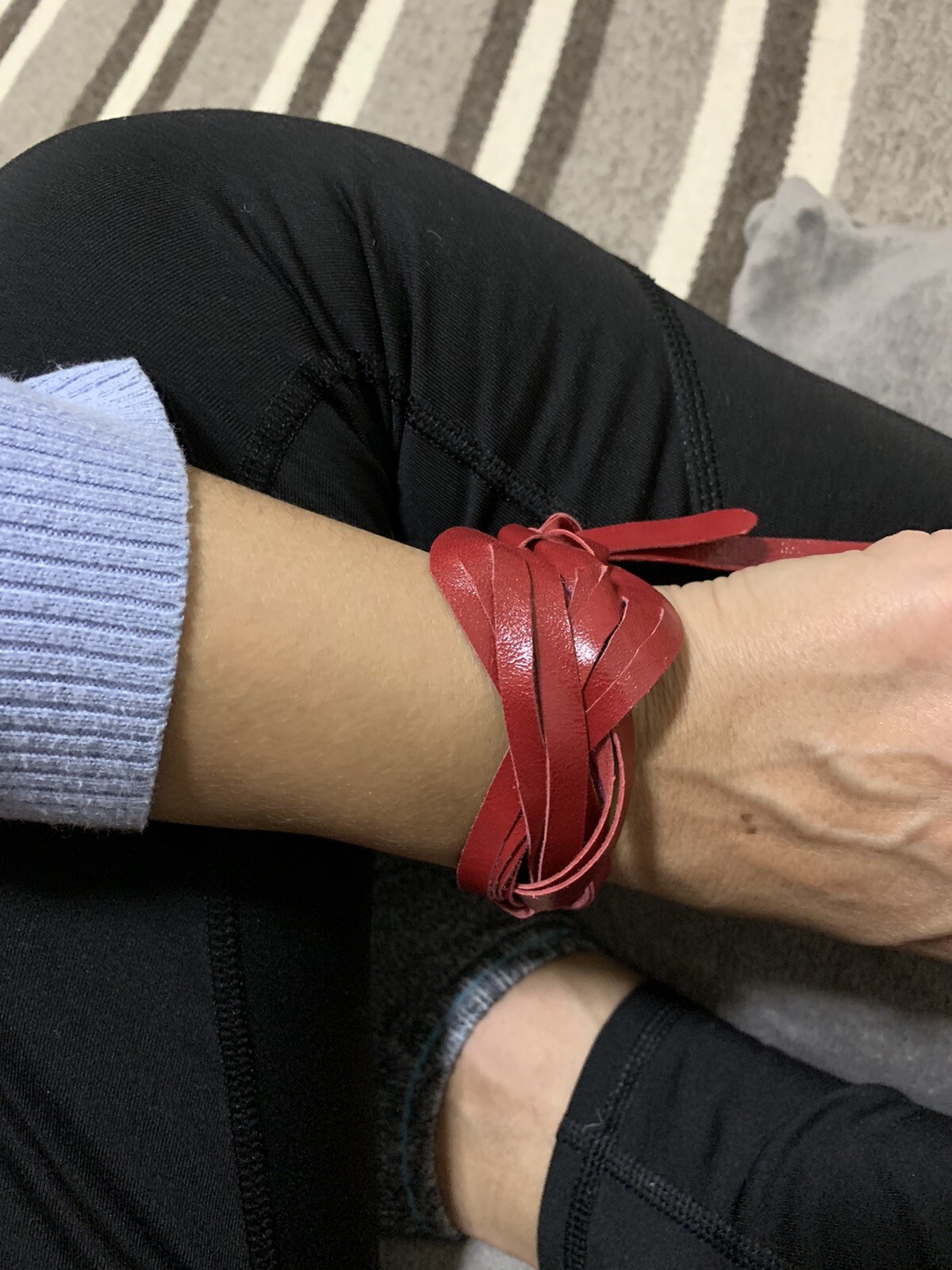 Exclusive bracelets made of genuine leather, handmade, unisex