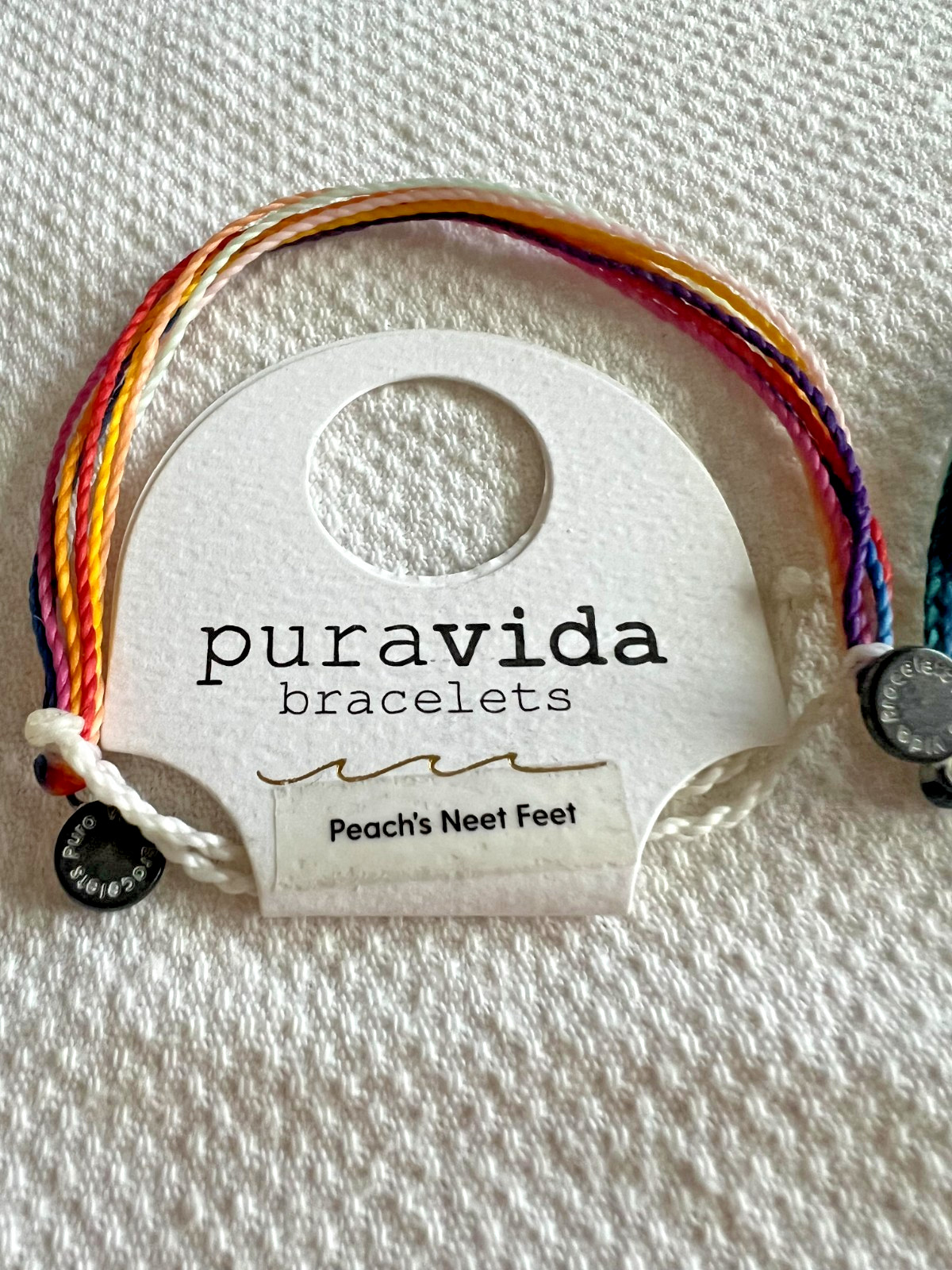 Puravida Adjustable, Multicolor, Breaded, Lot of 3 Bracelets in a Box, NEW