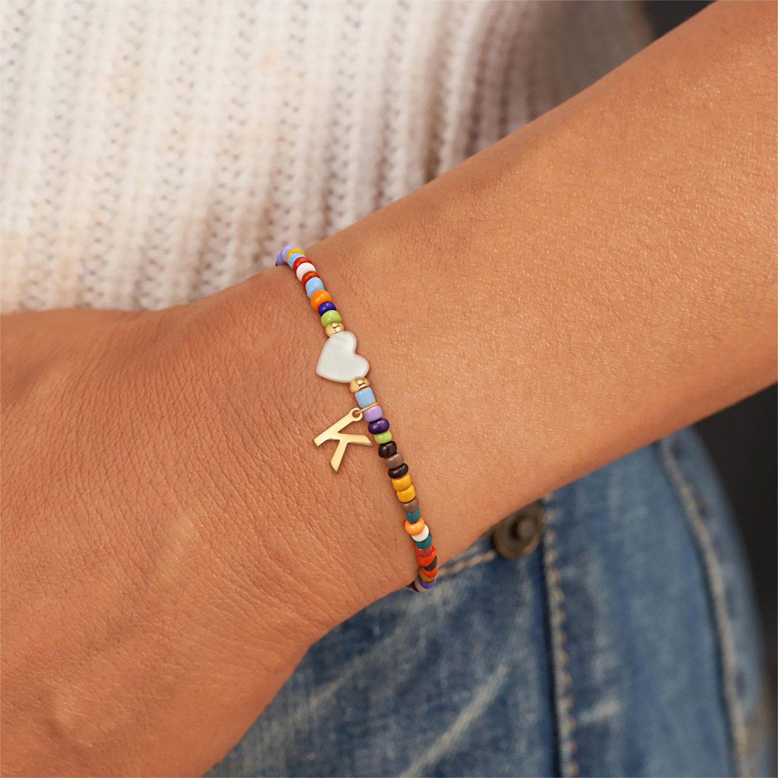 5 6 7 8 9 10 Year Old Girl Christmas Gifts – Initial E Bracelets for 6 7 8 9 …