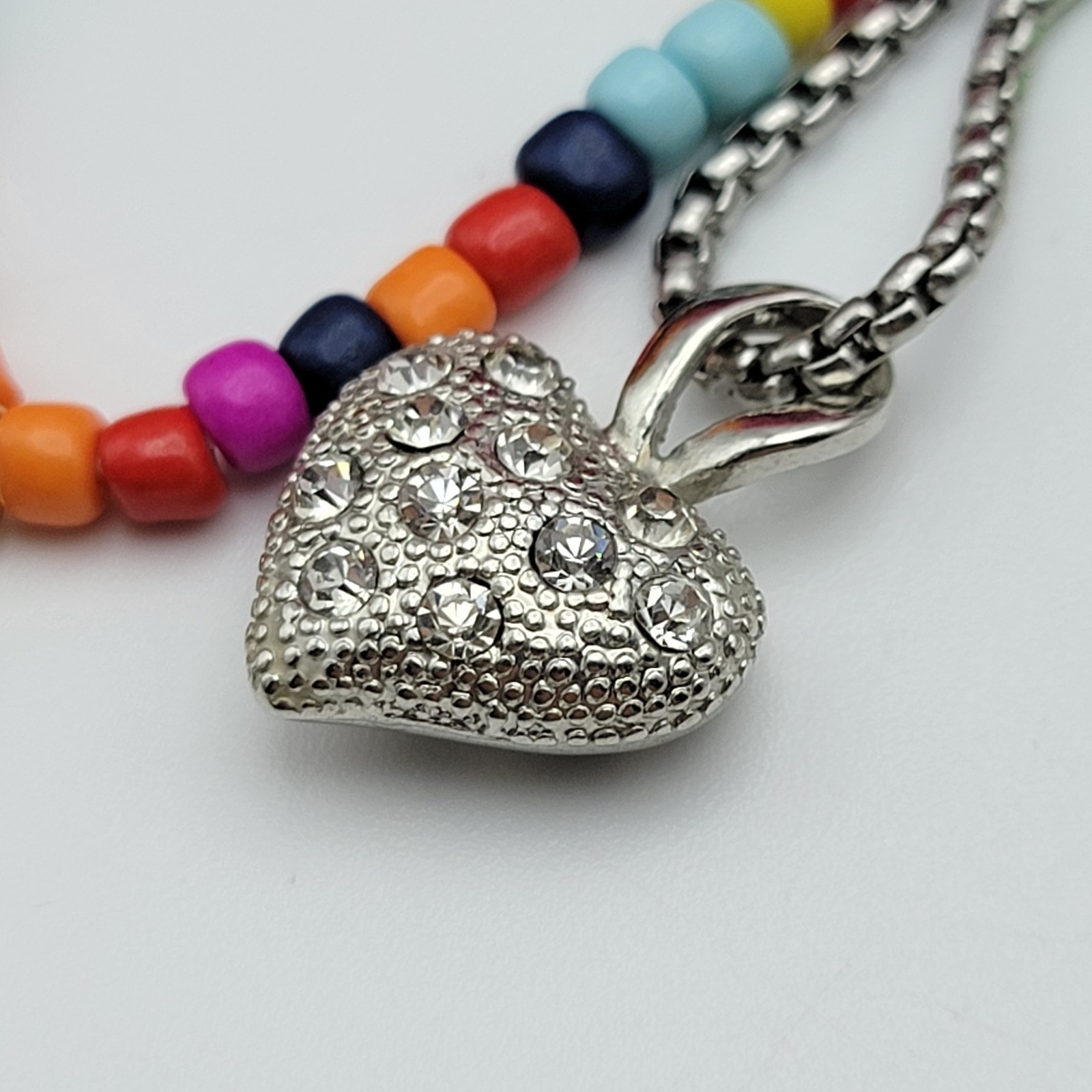 Multicolor Mixed Materials Minimalist Dainty Necklace 11-PIece Lot