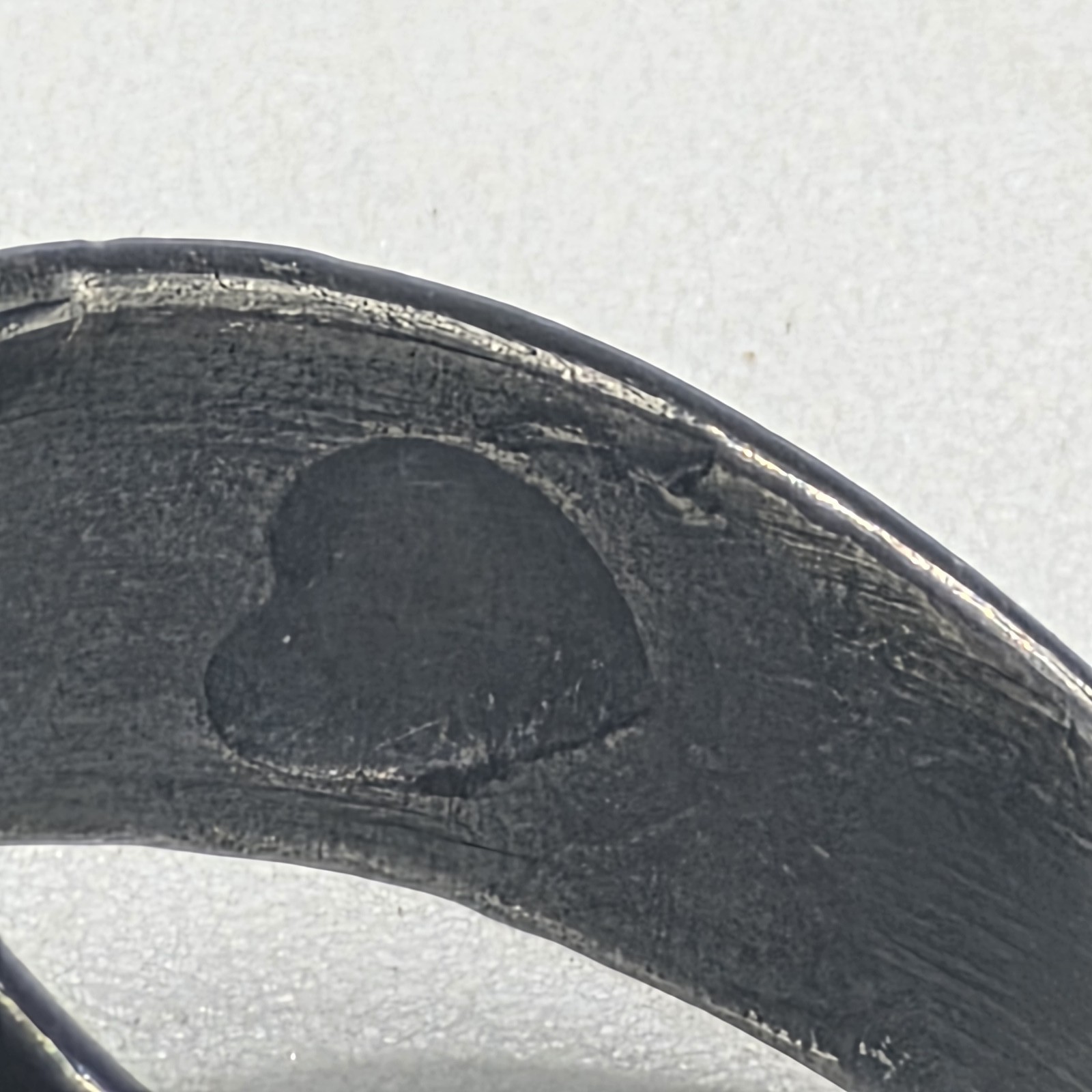 Virgins Saints & Angels VSA San Benito Ring Gunmetal Size 7.75