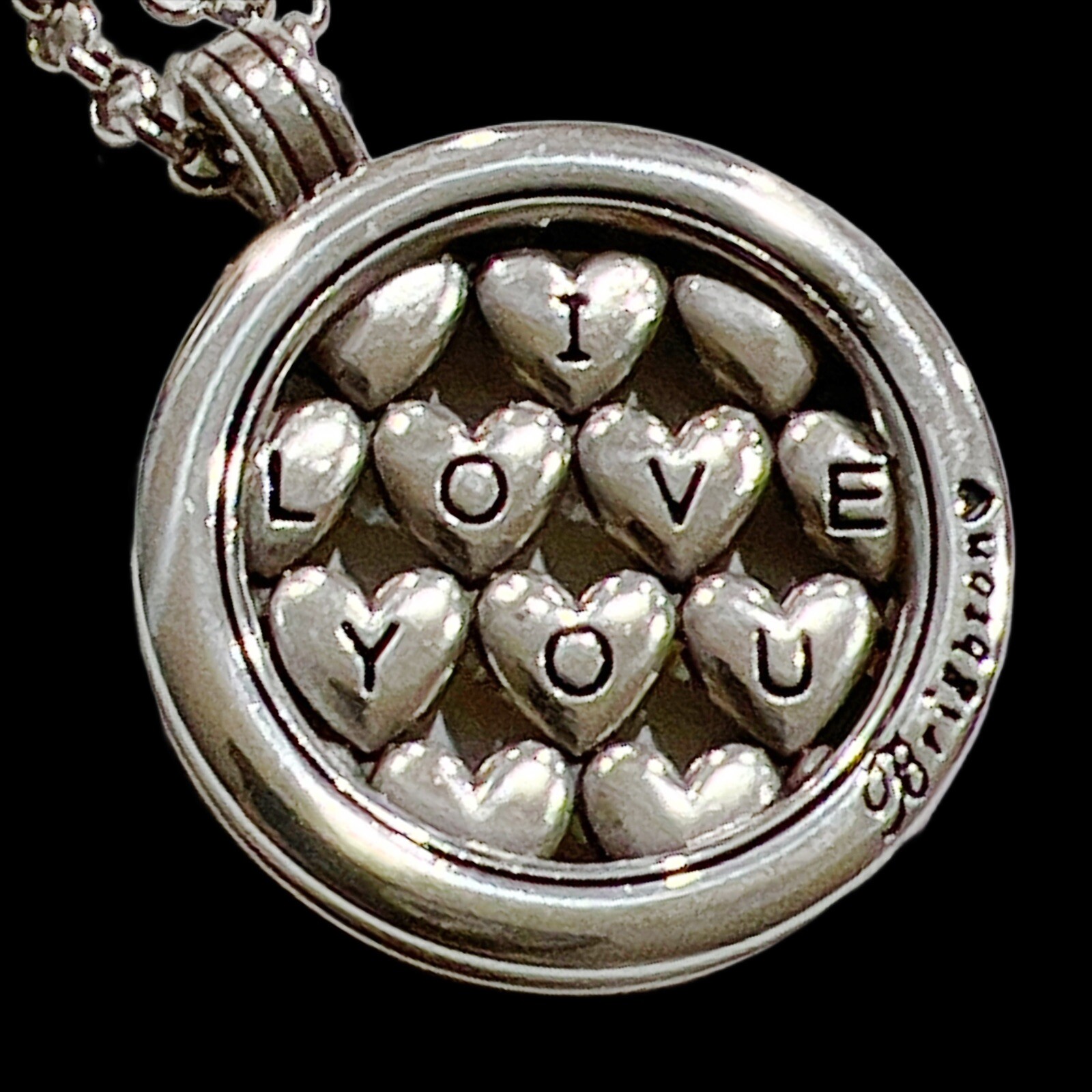 Brighton Fashionista A WHOLE LOT OF LOVE TO GO AROUND HEART Necklace NWT