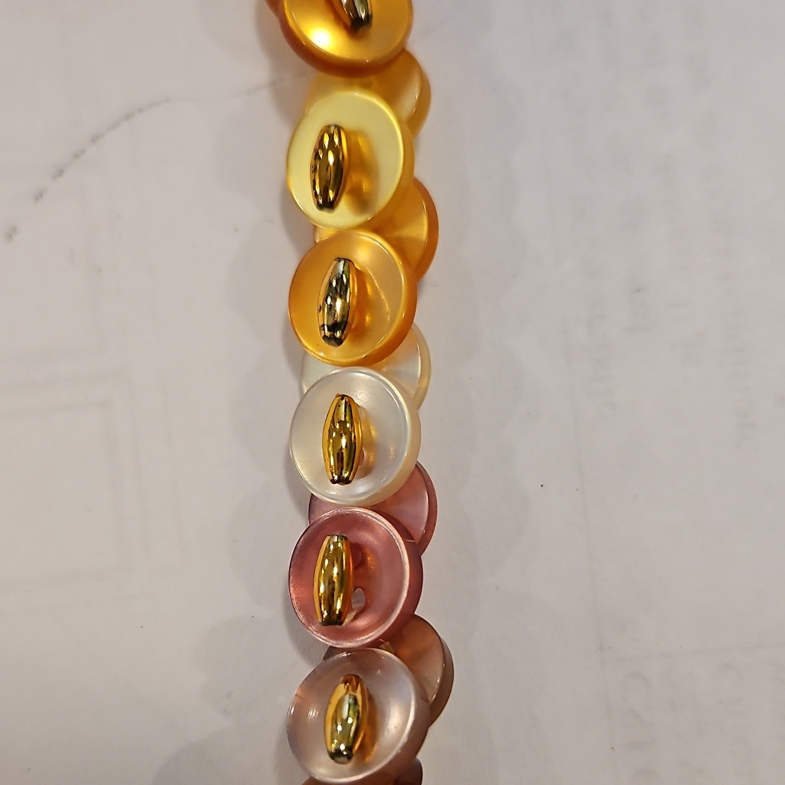 Multicolor Plastic Beaded Necklace, Bead Chain, No Main/Secondary Stone, 0 Gems
