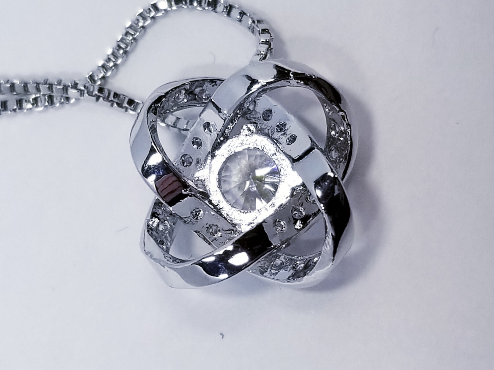 Tiara Beauty Co. To My Wife “Through My Eyes”” Love Knot Necklace