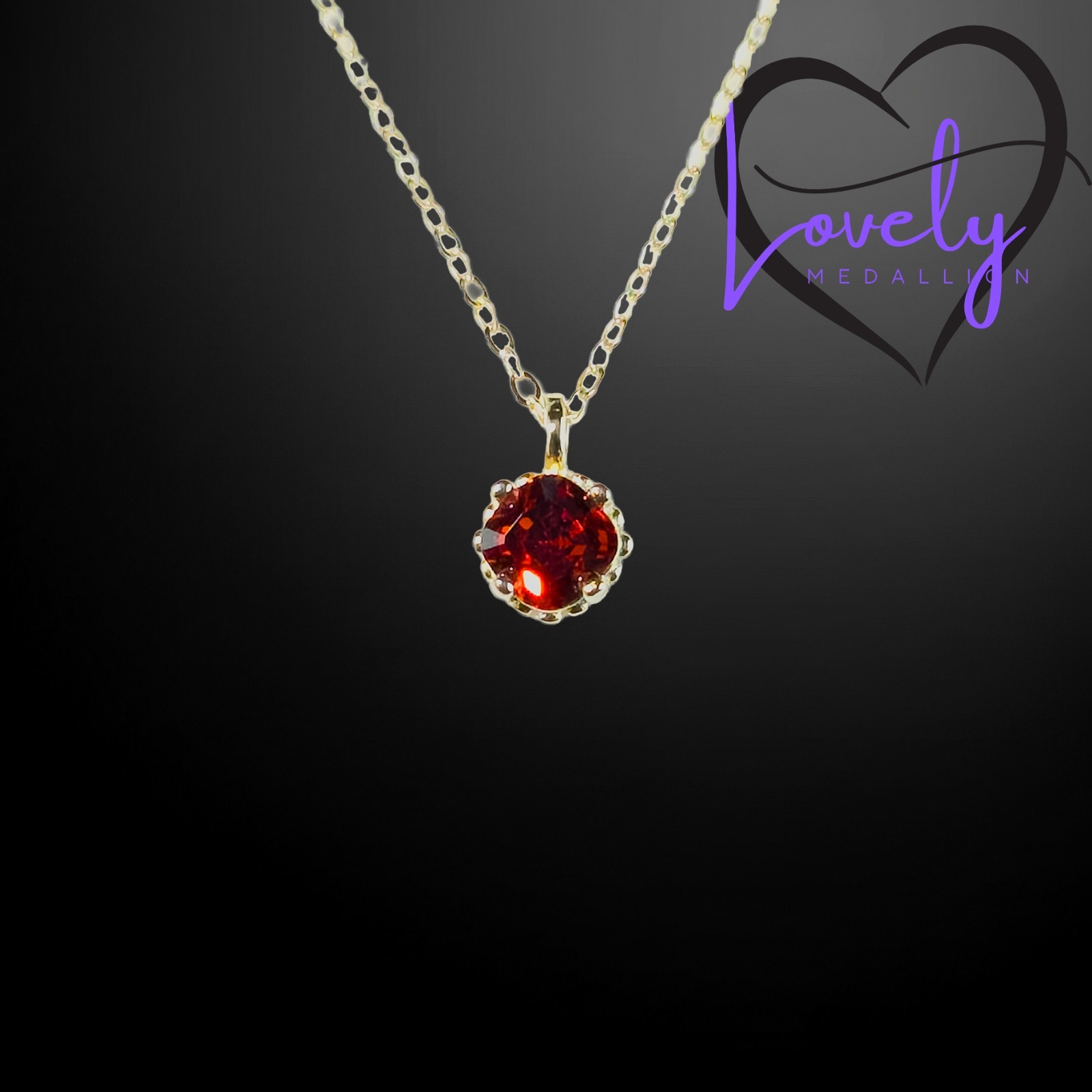Pomegranate Red Necklace