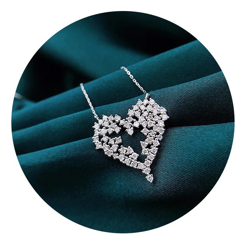 White Pearl Stud Earrings Silver Tone Crystal Elegant Fashion Jewelry Women Gift