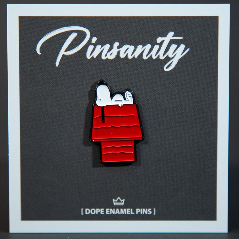 Snoopy Doghouse Pin – Fast Shipping from USA – Brooch – Peanuts Charlie Brown