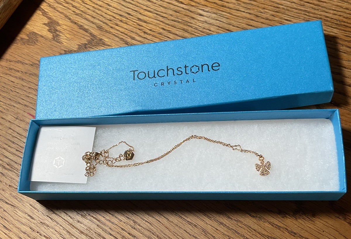 Touchstone Golden Angel Necklace NIB