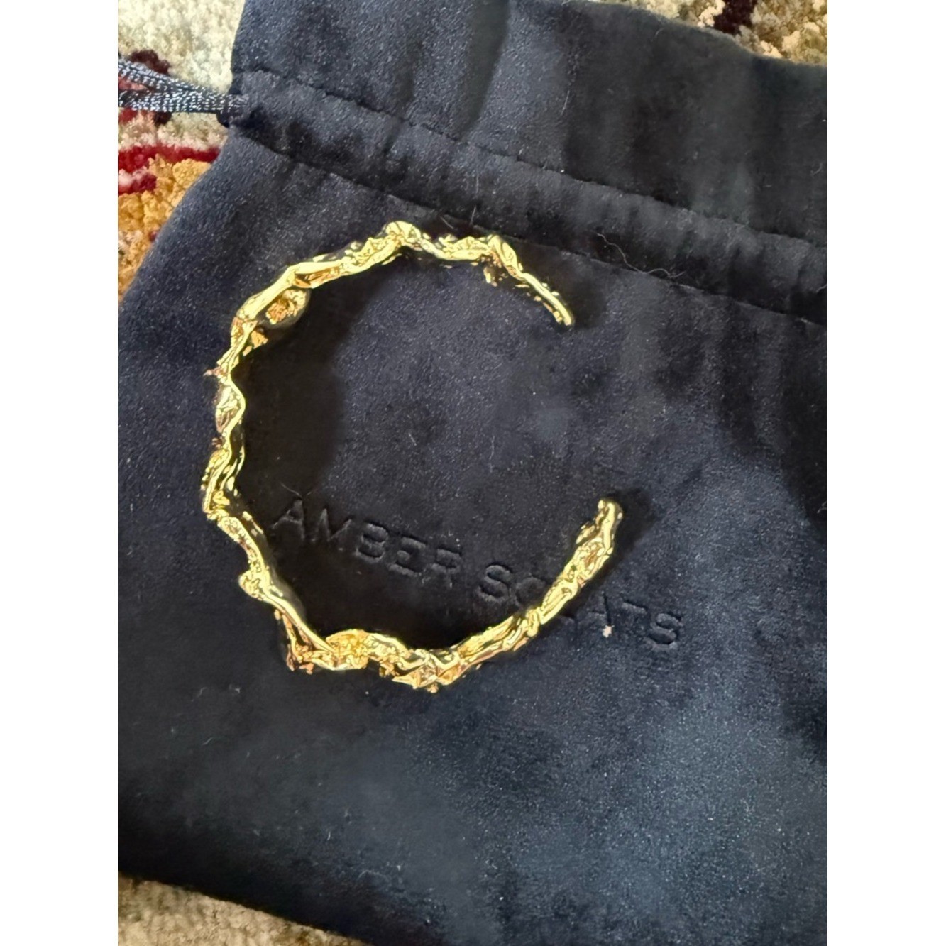 Amber Sceats 24k Gold Plated Cuff