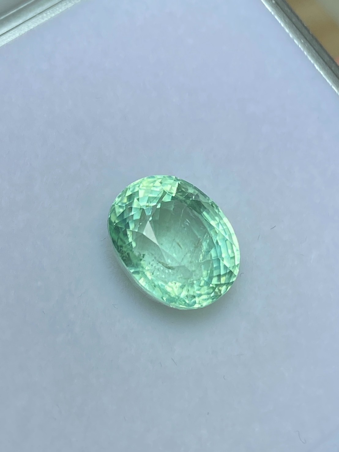 [jerseychou]Natural Paraiba Tourmaline 7.22ct , AIGS