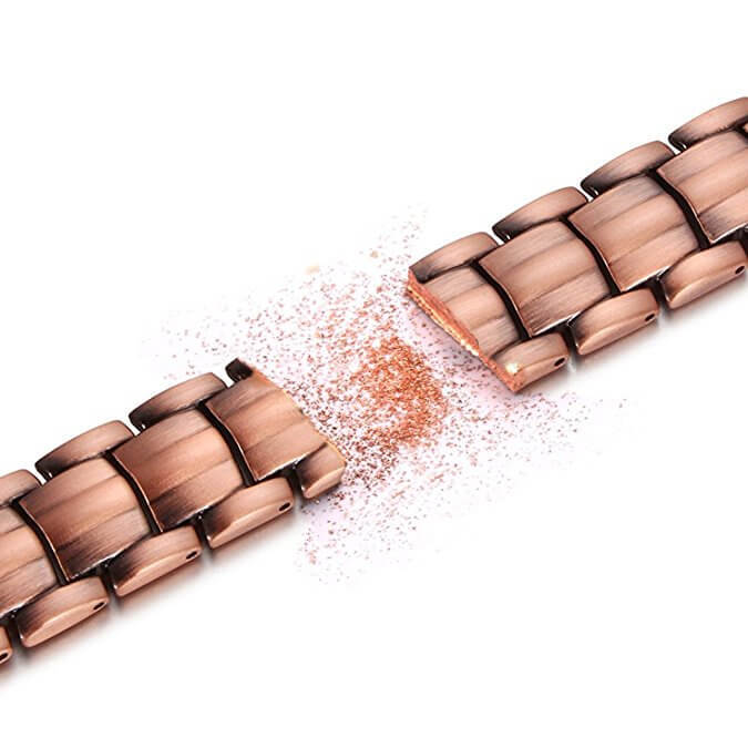 Gorgeous Pure Copper Magnetic Bracelet Men Women Arthritis Pain Relief Energy RX