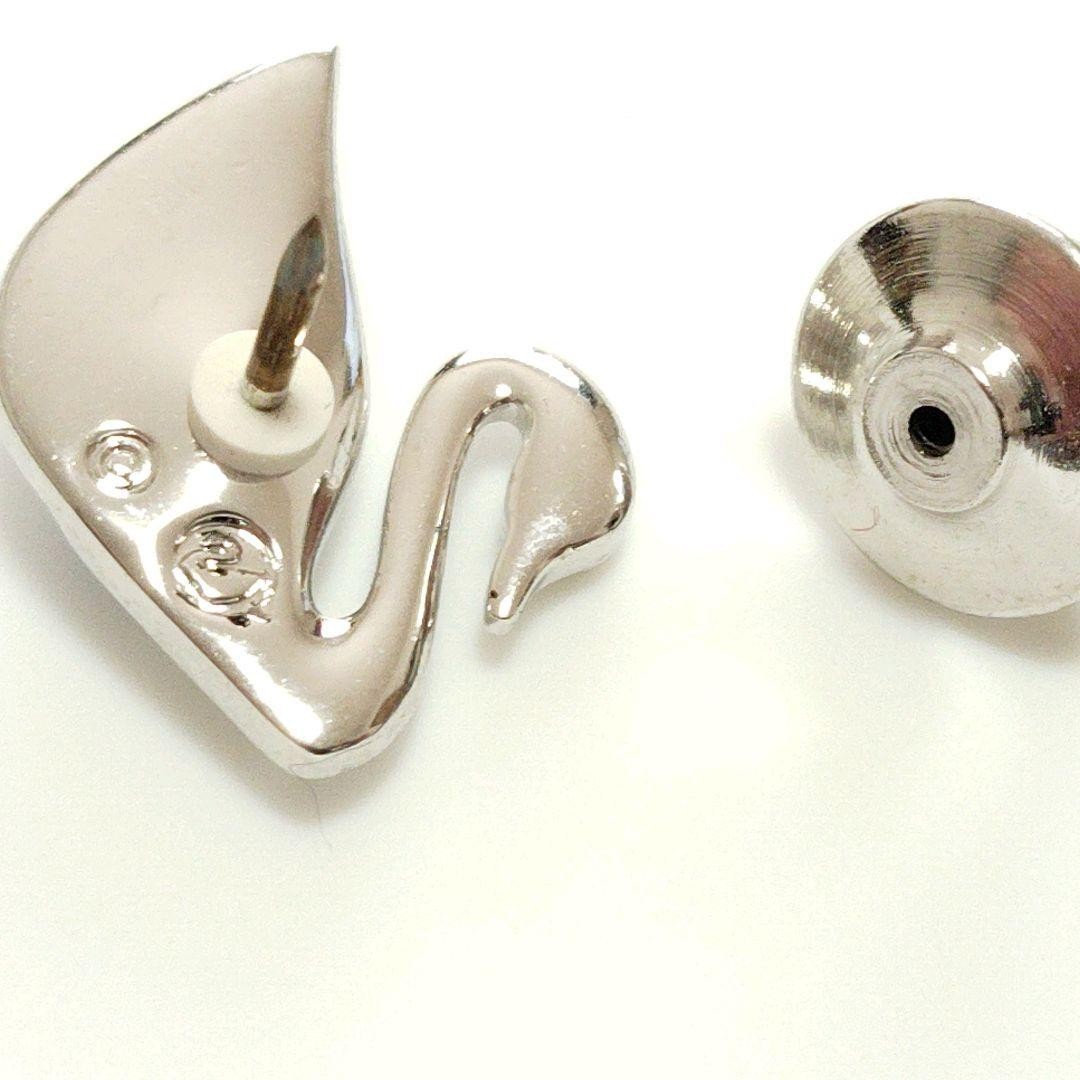 Mint SWAROVSKI Logo Crystal Silver brooch