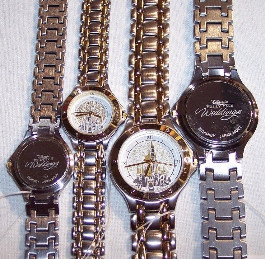 Disney Fairy Tale Wedding Watch Bride Groom Cinderella Castle Happy After CHOOSE