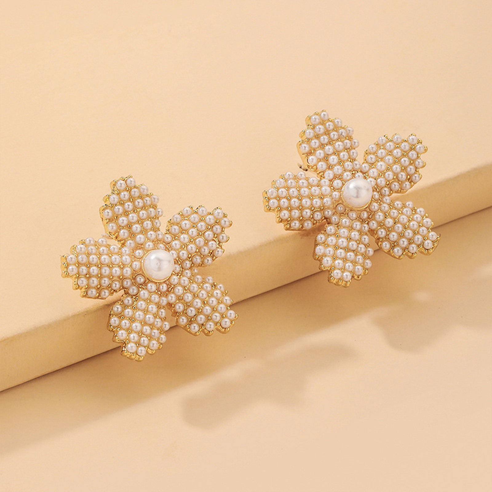 925 Sterling Silver CZ Stud Earrings Cubic Zirconia Women Pearl Jewelry Gift US
