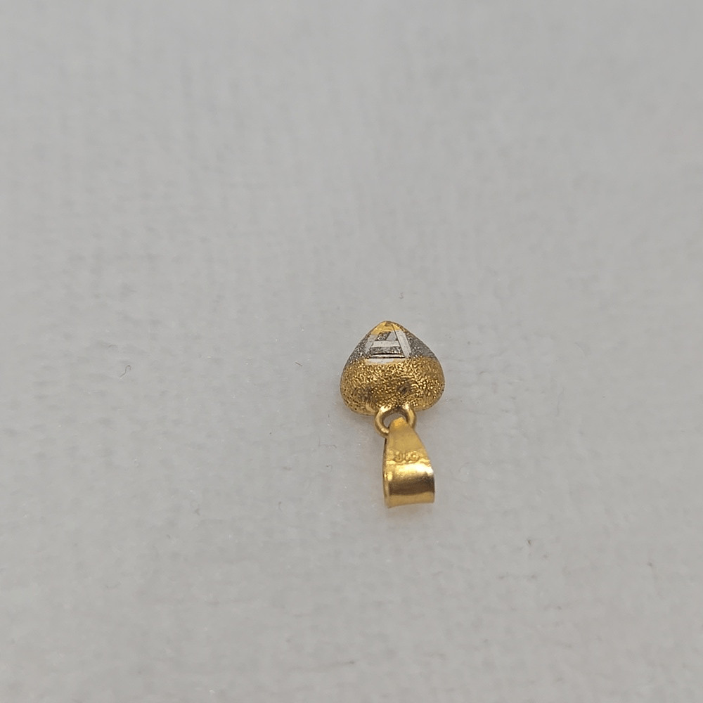 22k Solid Gold Heart Pendant