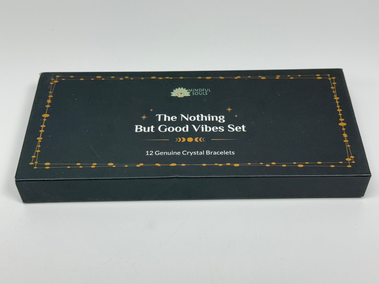 Mindful Souls The Nothing But Good Vibes Natural Crystal Bracelet Set 7″