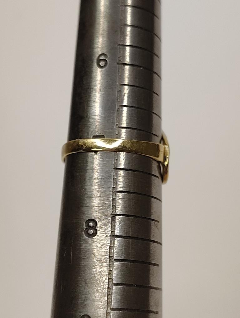 14K Yellow Gold Heart Shaped Fashion Ring sz 7 1.32G (SB1120226)
