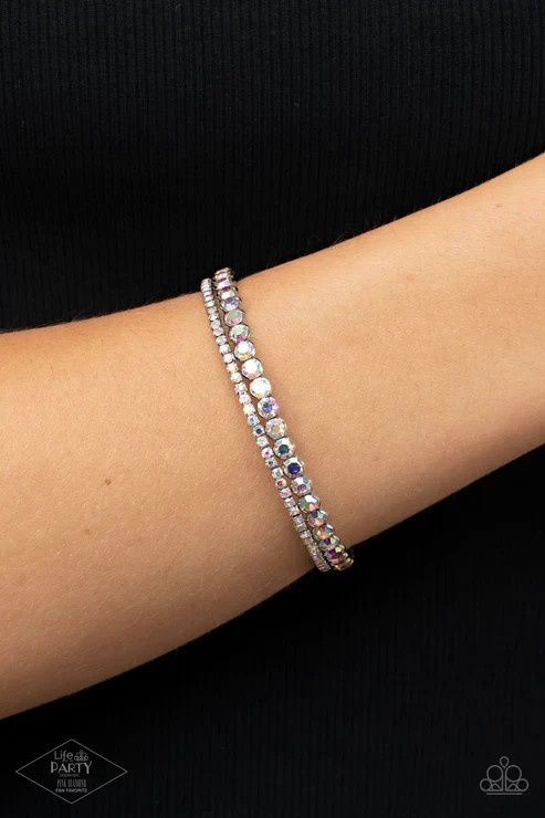 Paparazzi – Fairytale Sparkle – Multi Bracelet (Iridescent)