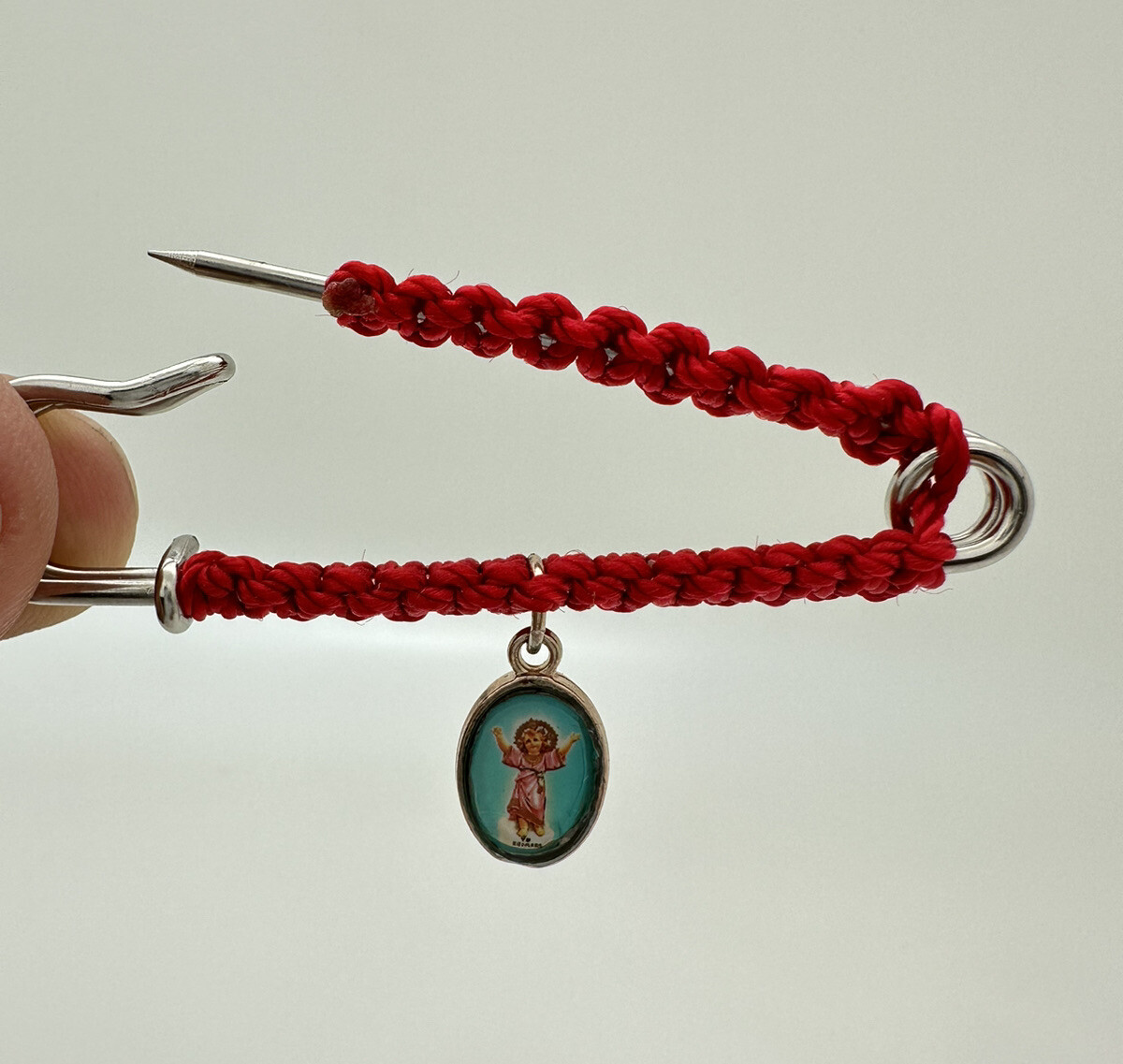 Broche De Maternidad Niño Jesús Protección De El Bebe Durante Embarazo Handmade