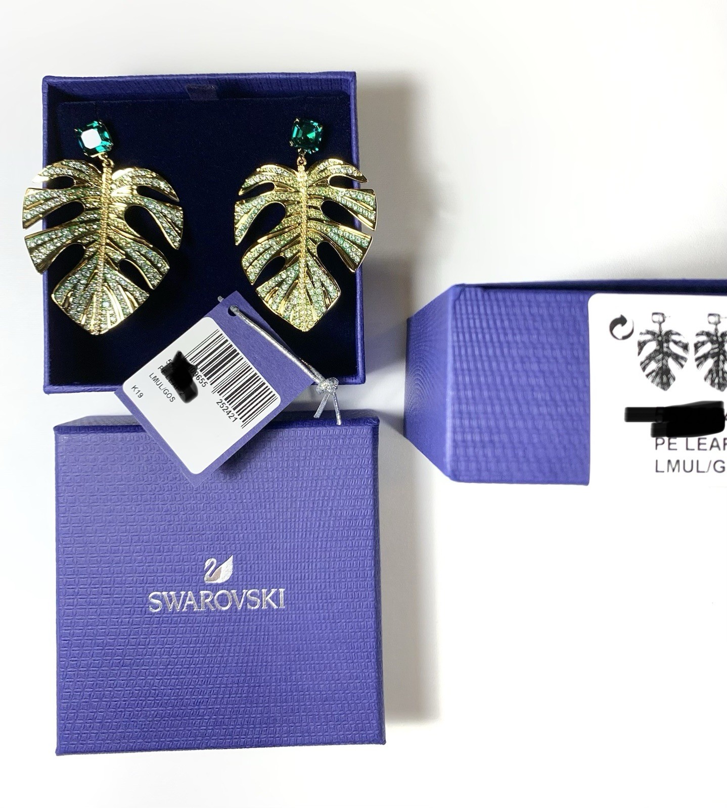 Swarovski Crystal Earrings! Brand New!