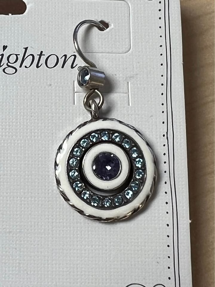 RETIRED Brighton HALO LIGHT French Wire Earrings $72 RETAIL