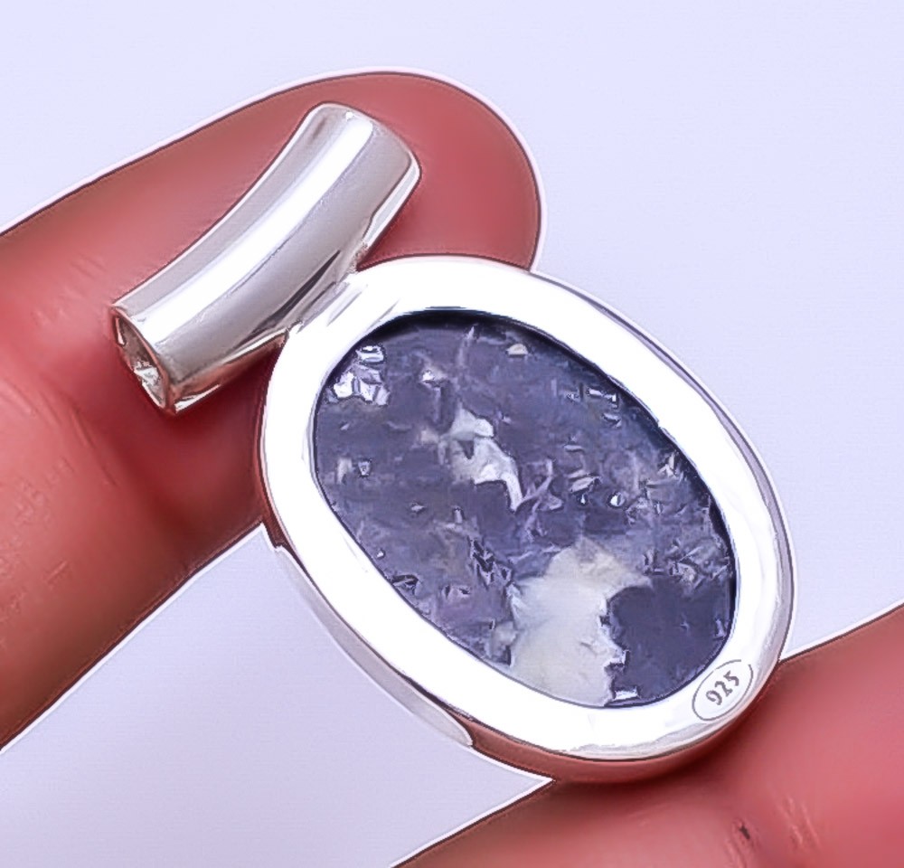 Lepidolite – San Diego 925 Sterling Silver Jewelry Pendant 1.25″ P_9359_148_9