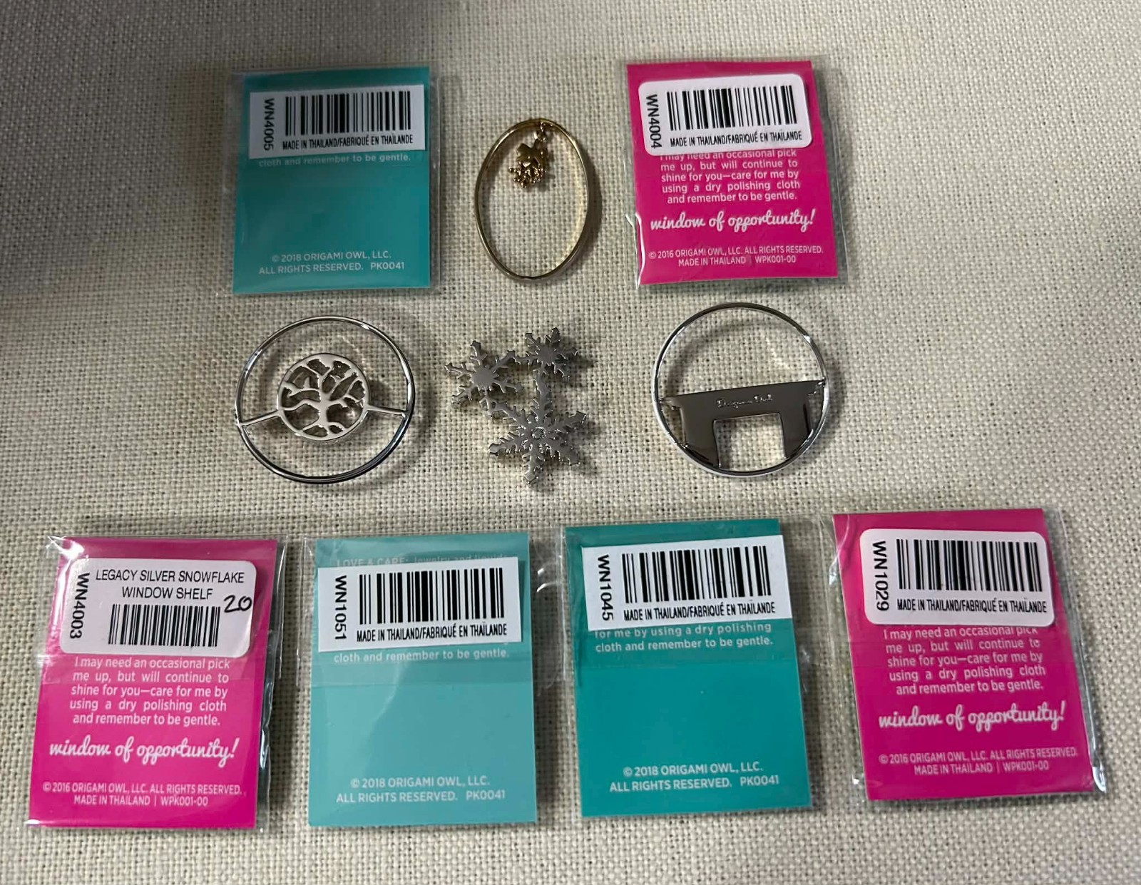 Origami Owl “Your Choice” XL Legacy Frames (for XL Oval & Round) Lockets “New”