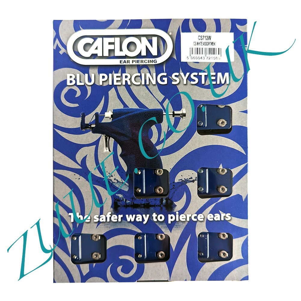 CAFLON SURGICAL STEEL MIXED GENERAL ASSORTED EAR PIERCING STUDS HYPOALLERGENIC
