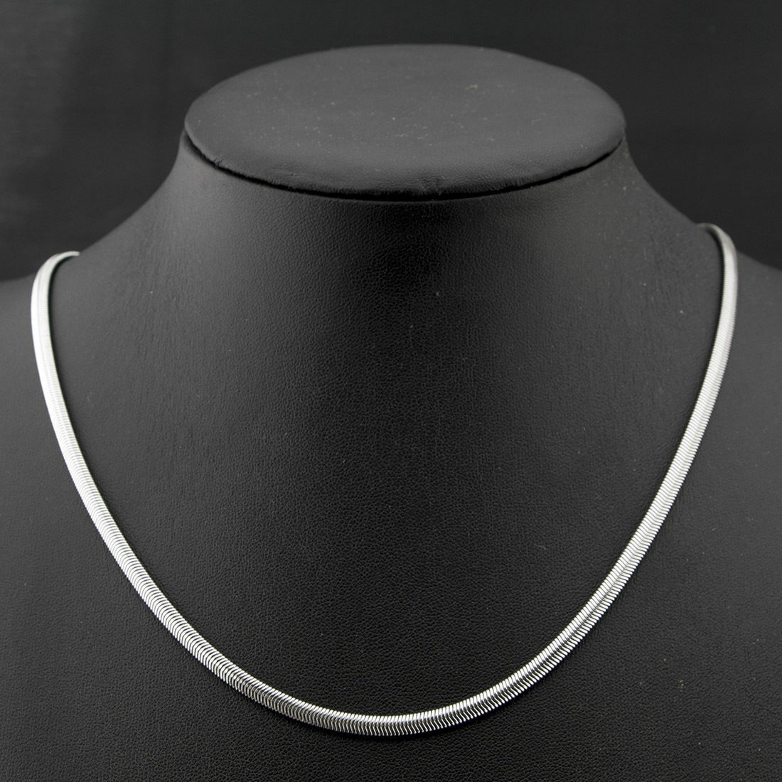 18K Gold Filled Herringbone Chain Necklace 16/18/20/22″/24″ 2/3/4mm/5mm Wide A14