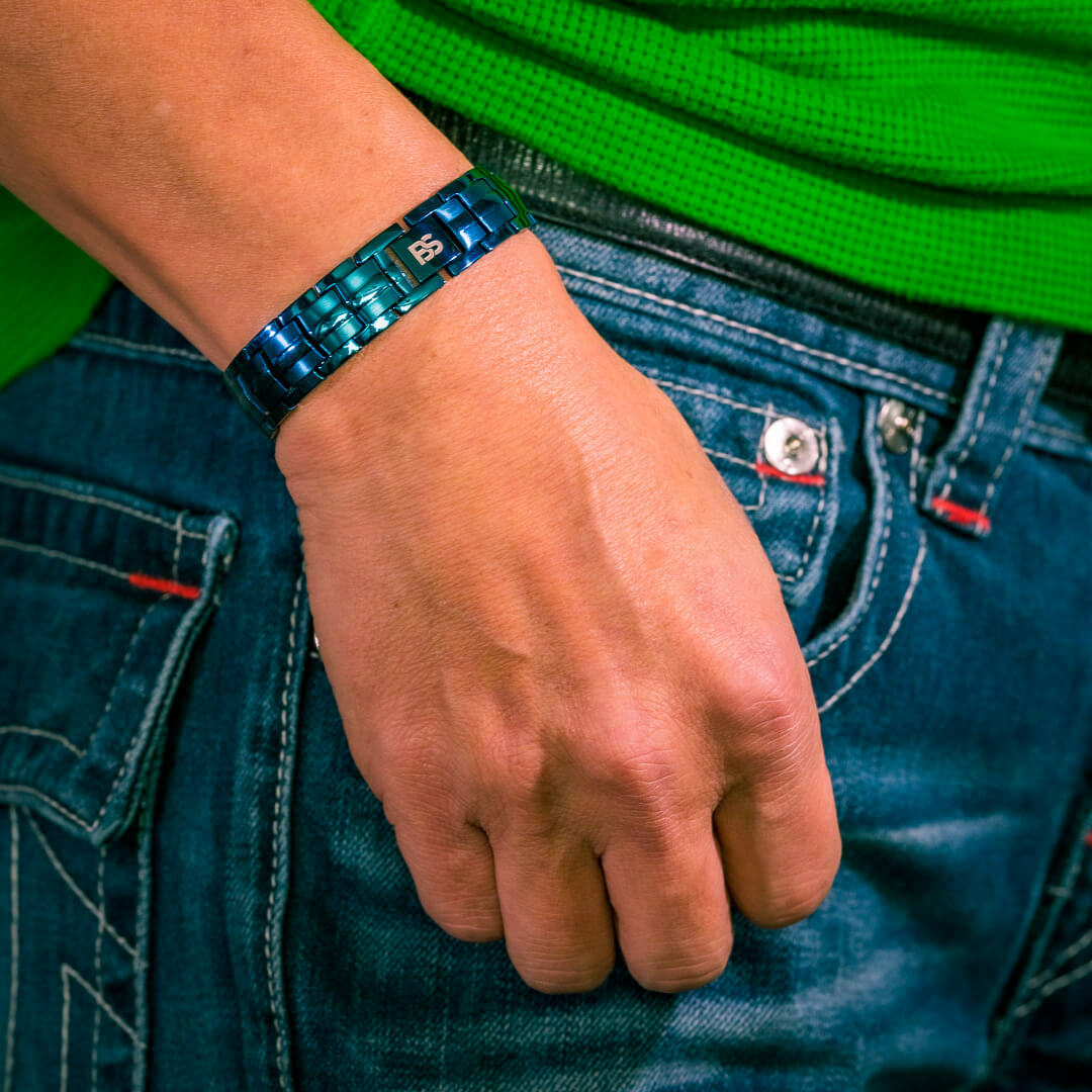 Magnetic Therapy Bracelet men women Arthritis Pain Relief Balance Energy