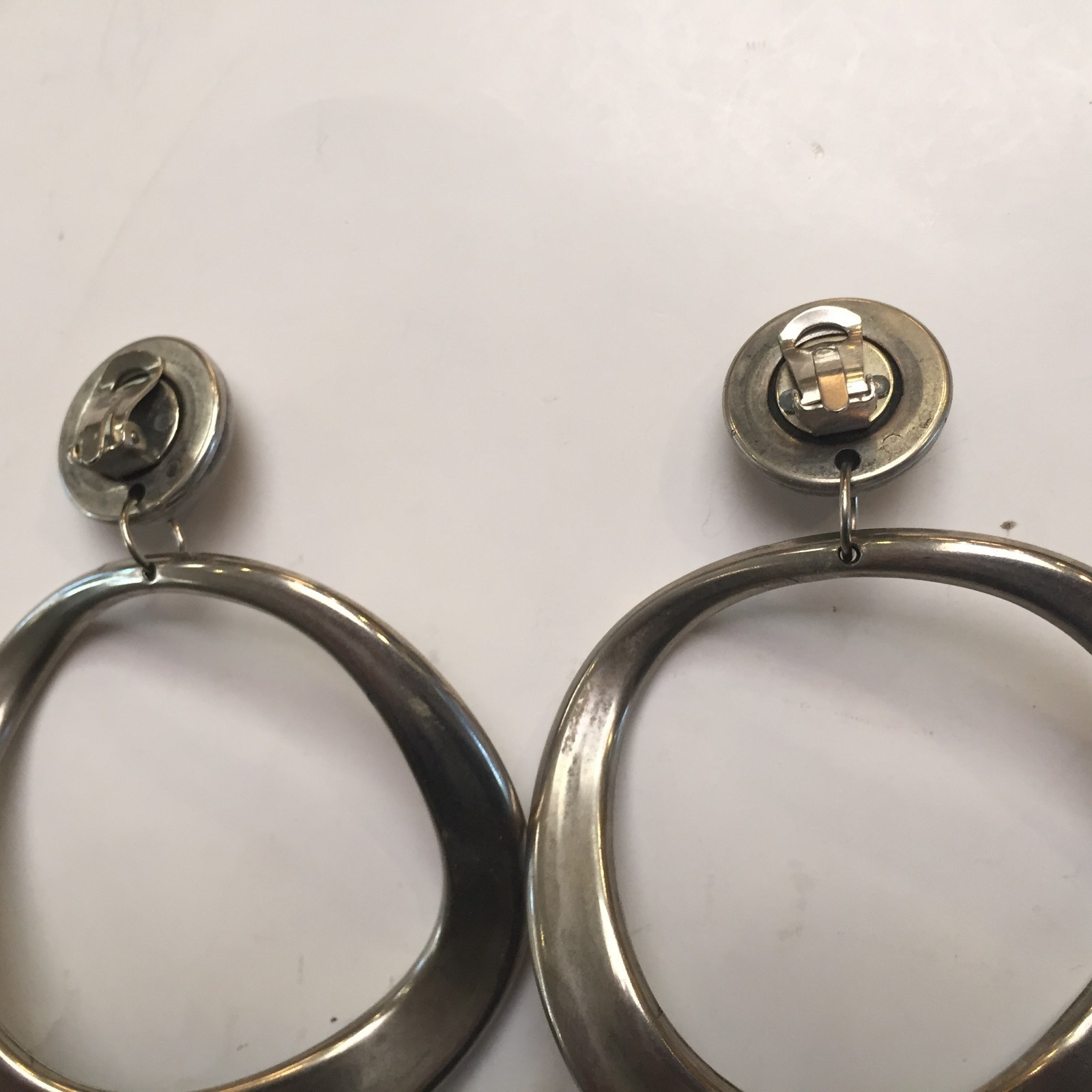 Vintage Retro Earrings ~ Metal ~ 4 sets ~ Details in condition & Description