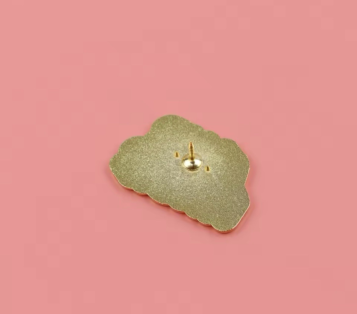 Funny Aur Naur Style 1pc Pin Rubber Pin Backer Slang Pin Aur Naur Fun Pin Enamel