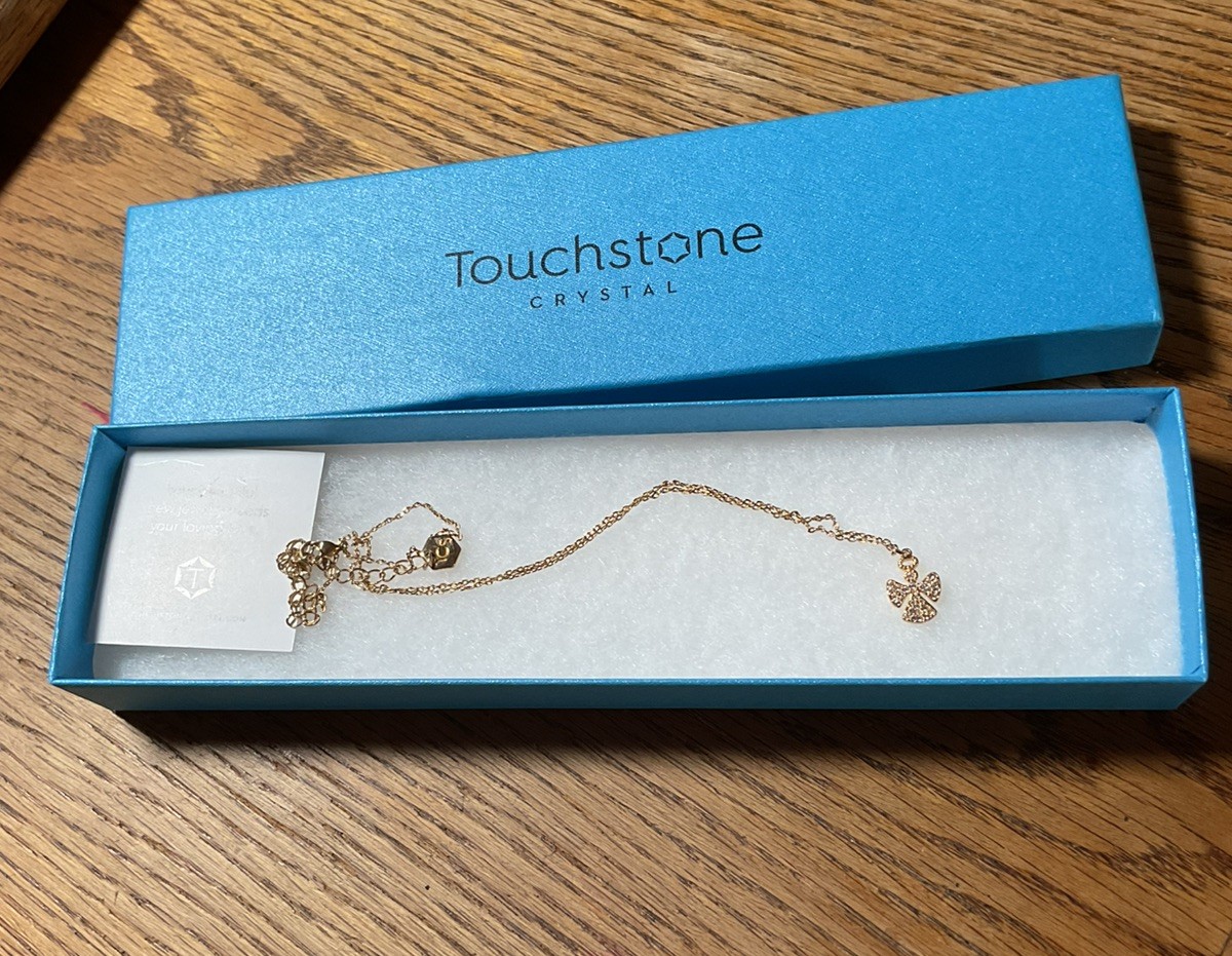 Touchstone Golden Angel Necklace NIB