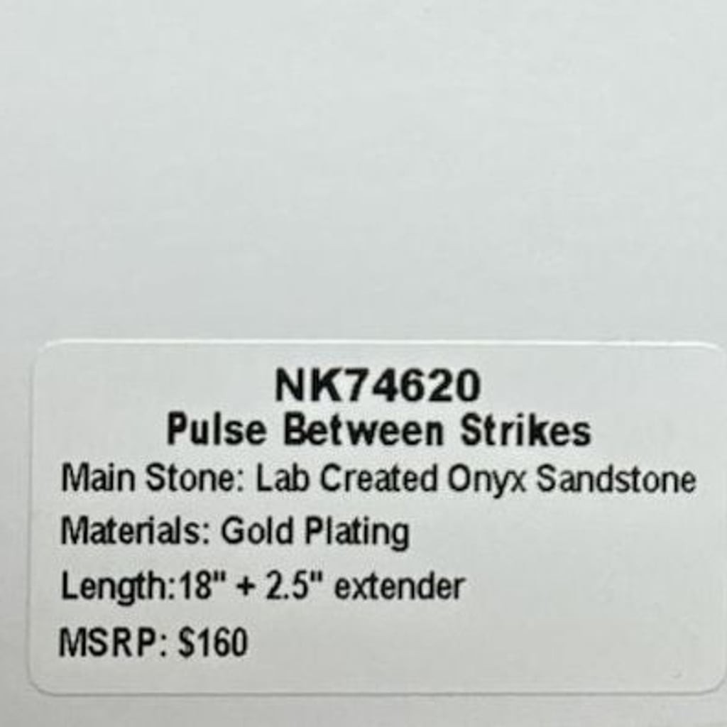 BP UNTAMED Pulse Between Strikes – Created Onxy Sandstone on Gold