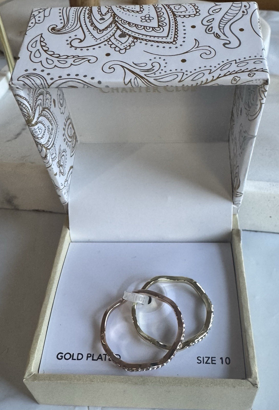 Women Double Ring Et