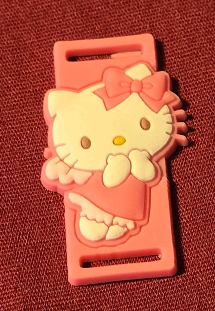 12 Hello Kitty Charm Slides for Bracelet PARTY FAVOR Pink