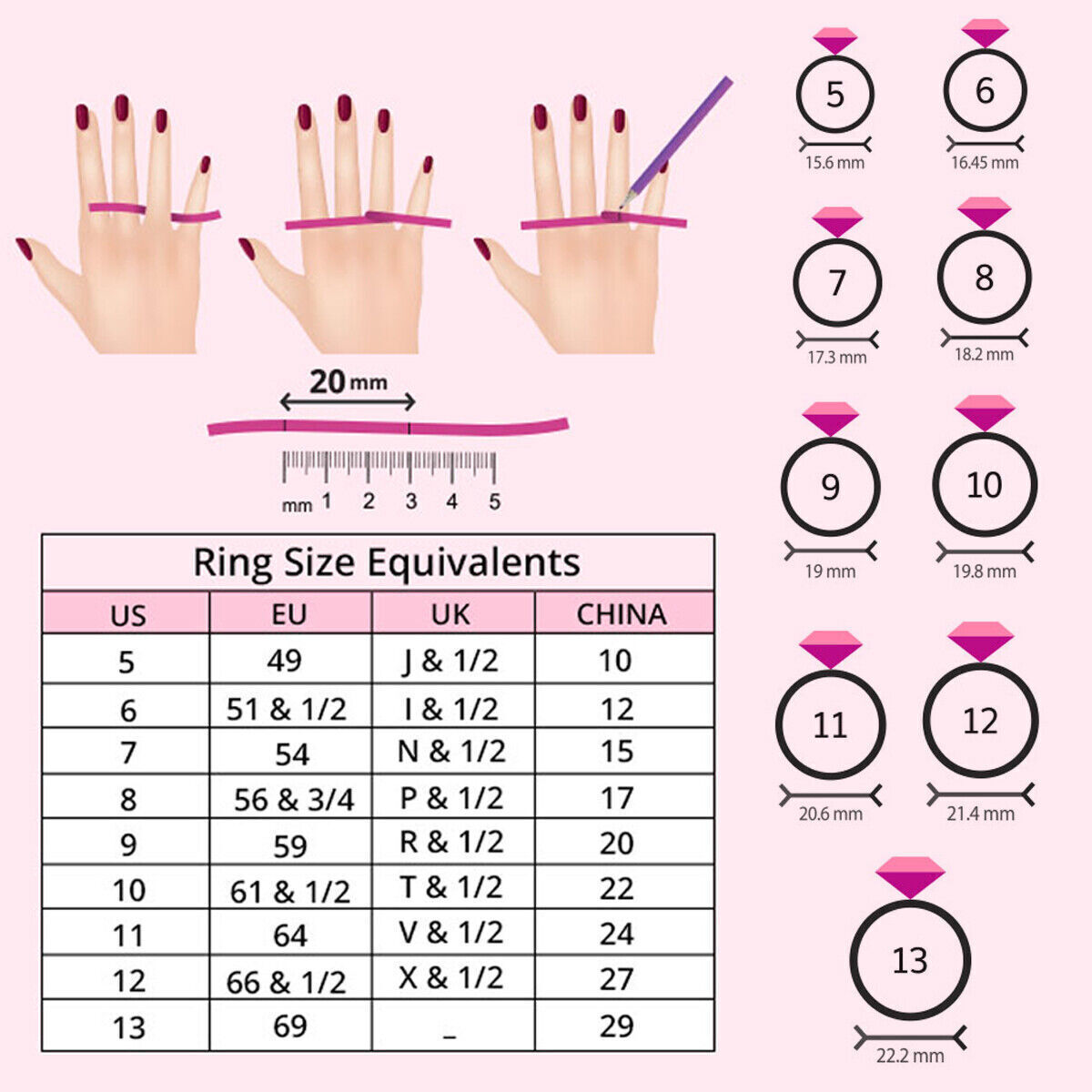 Round Cut Moissanite Eternity Band Wedding Ring for Women 925 Sterling Silver