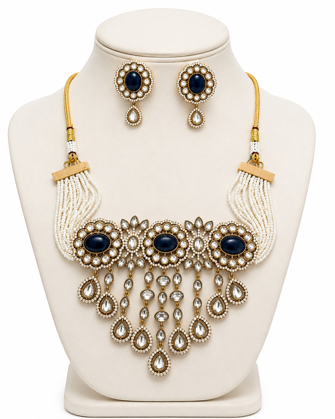 Indian Handmade Necklace, Ethnic Jewelry, Traditional Necklace 152