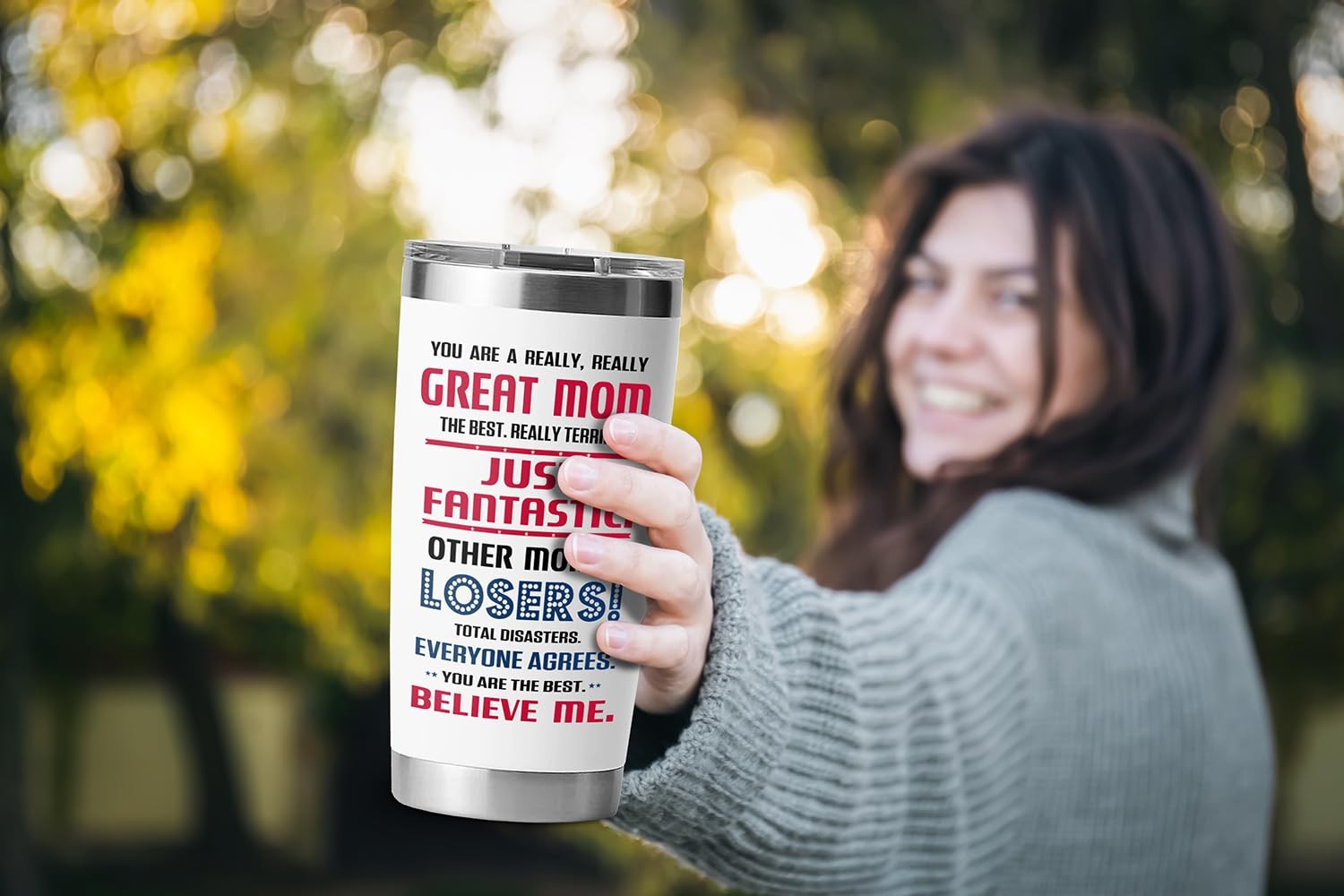 Gifts for Mom, Mothers Day from Husband Daughter Son, Birthday Women Wife Gifts