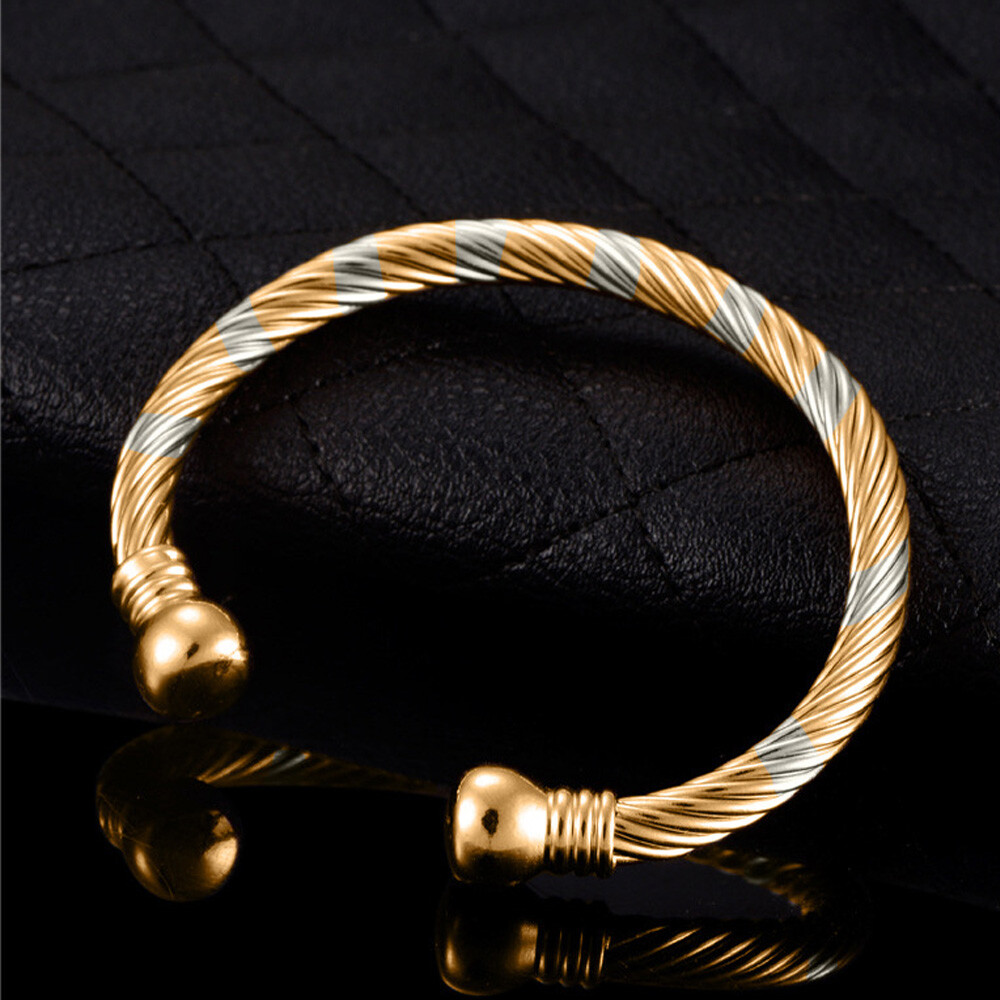 Pure Copper Magnetic Bracelet Bangle Arthritis Pain Relief Power Valentine Gift