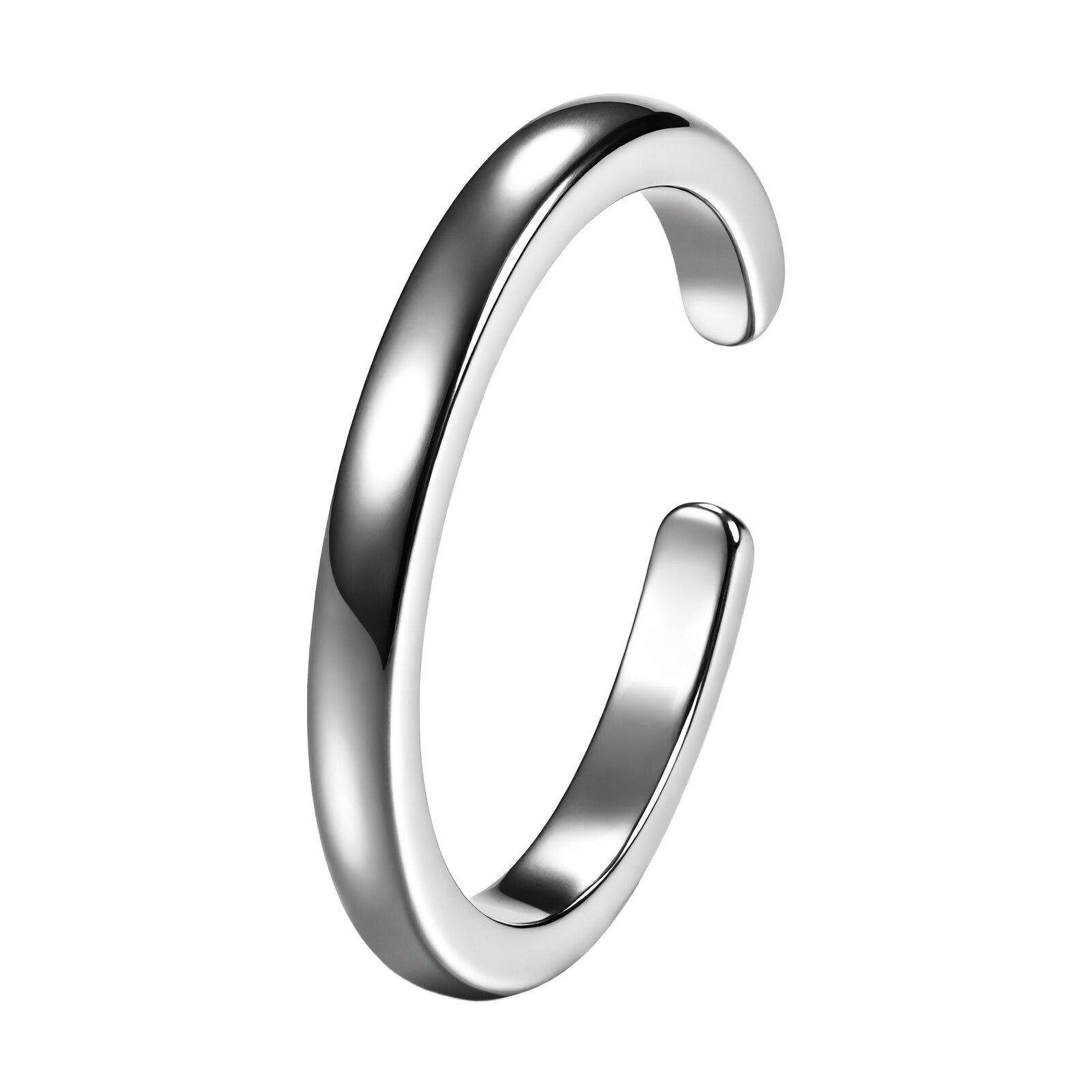 925 Sterling Silver Women’s Toe Ring Open Adjustable Summer Beach Foot Jewelry