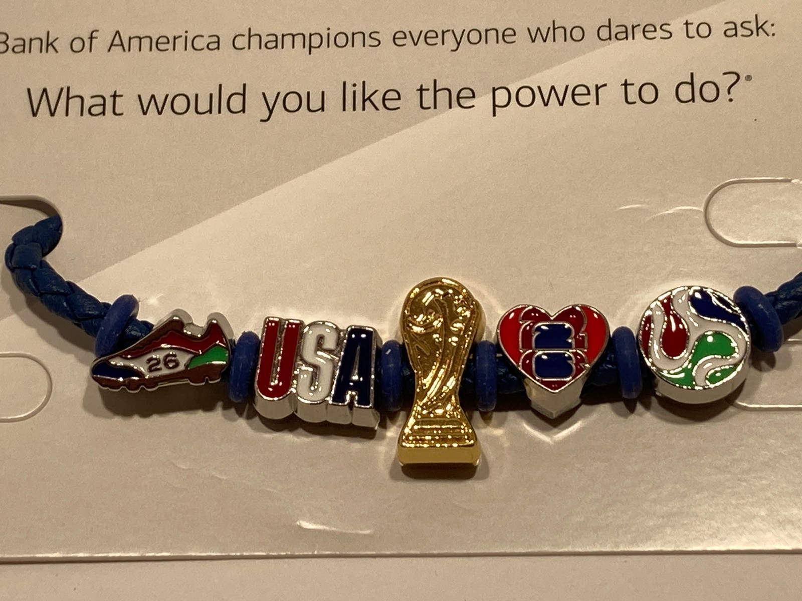 FIFA 2026 B of A Charm Bracelet (LG) Kansas City Edition w/Fan & Cooling Towel