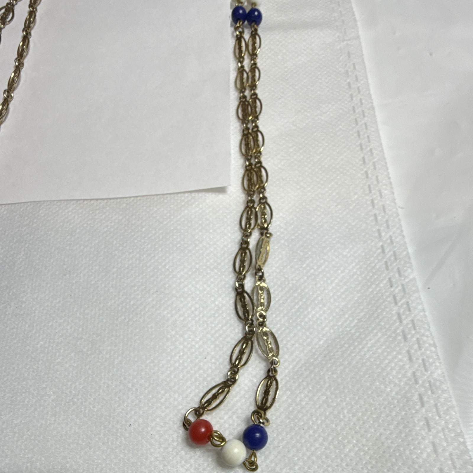 Silver Tone Metal Cable Chain Necklace w/ Spring Ring Clasp, Very Long