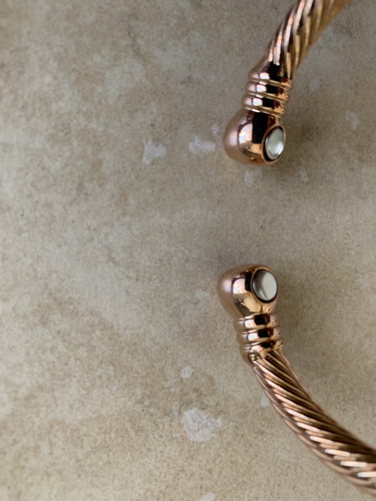 Pure Copper Magnetic Bracelet Bangle Arthritis Pain Relief Power Valentine Gift