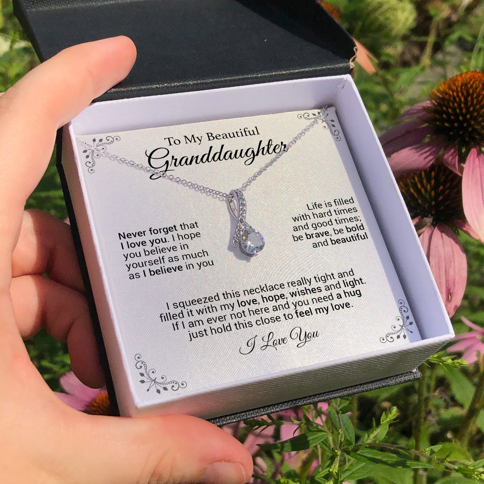 To My Granddaughter, Gift For Granddaughter, Granddaughter Gift from Grandma