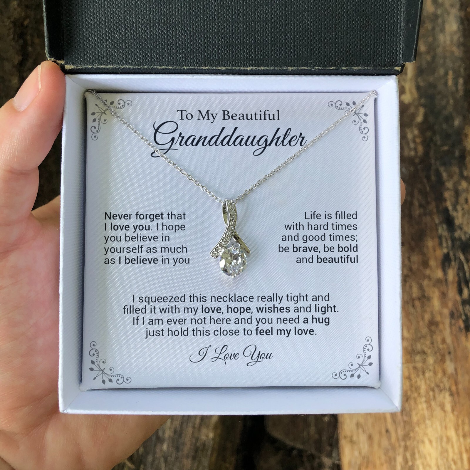 To My Granddaughter, Gift For Granddaughter, Granddaughter Gift from Grandma